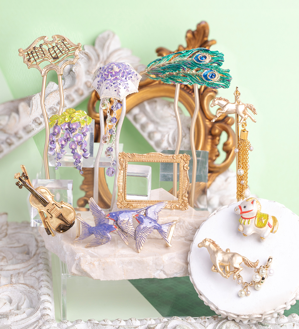 着物帯留め かんざし 和装小物専門ブランドサイト｜数-SUU-（帯留め