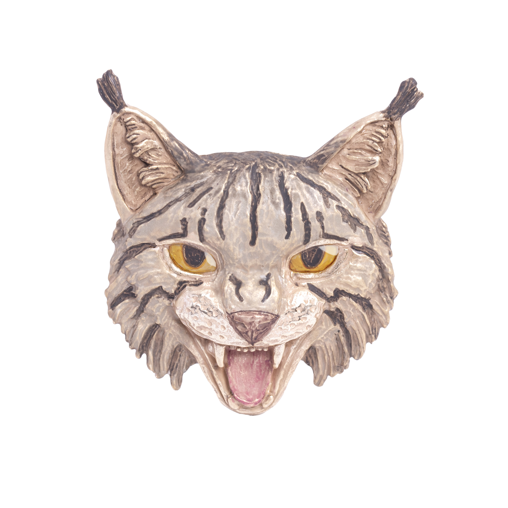【PP】山猫ブローチ