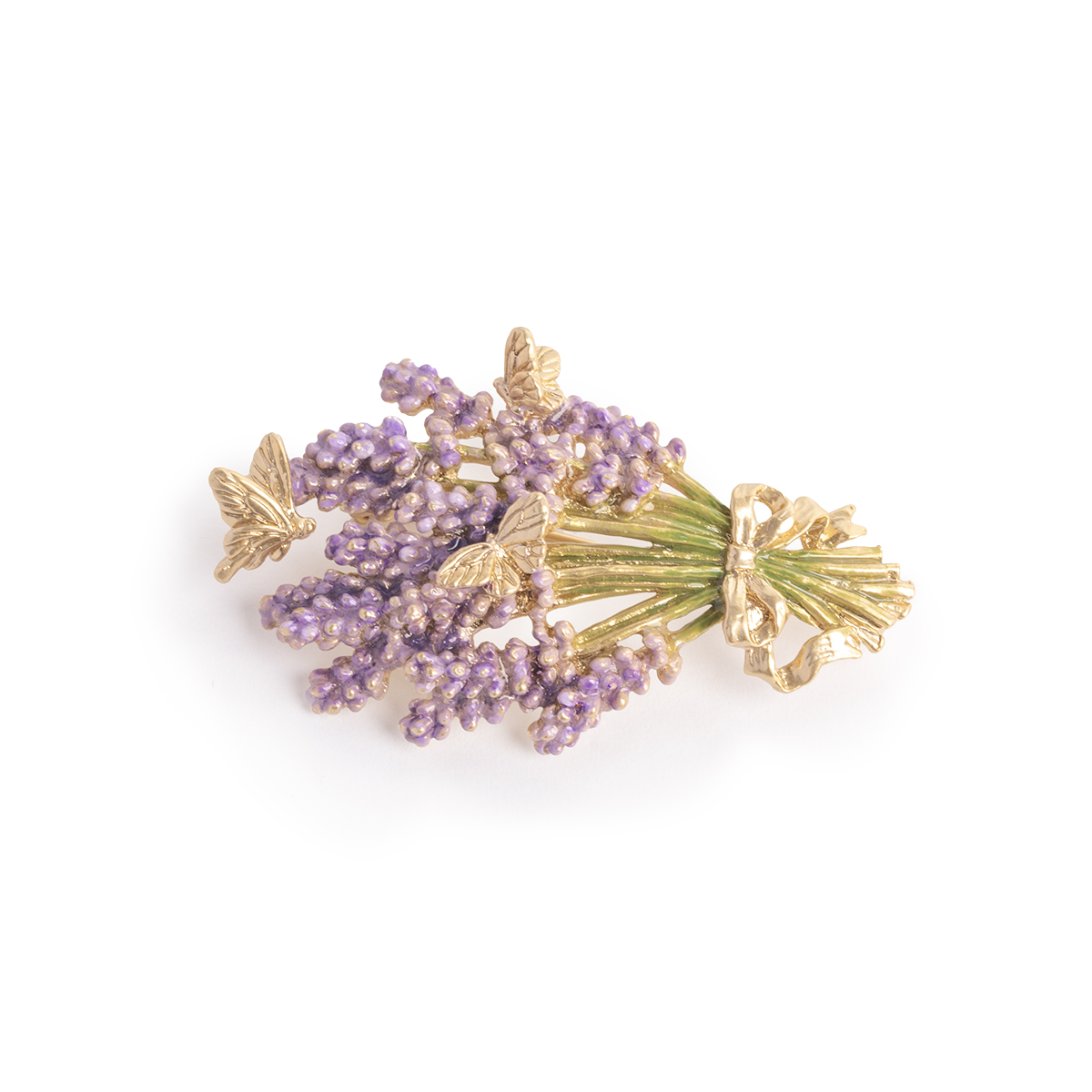 【PP】ラベンダーブローチ