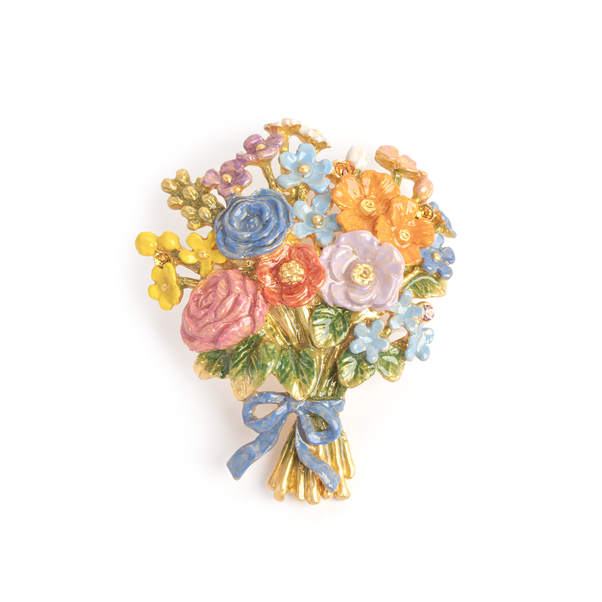 【PP】ガーデンブーケブローチ